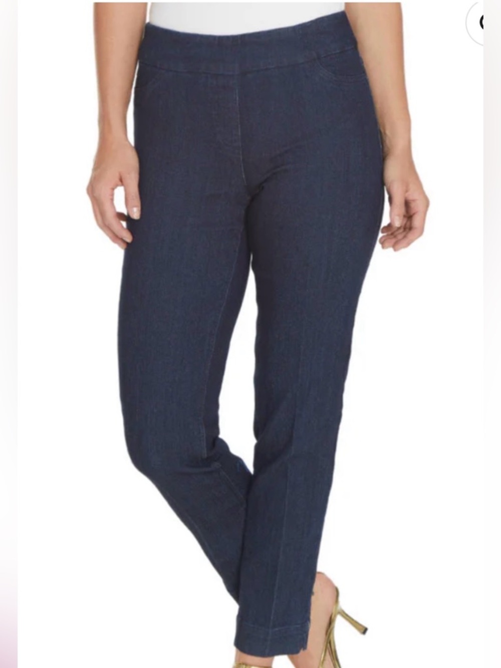 Slimsation denim narrow leg pant 
28" inseam